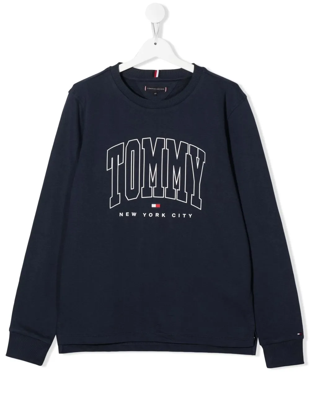 

Tommy Hilfiger Junior logo-print detail sweatshirt - Blue