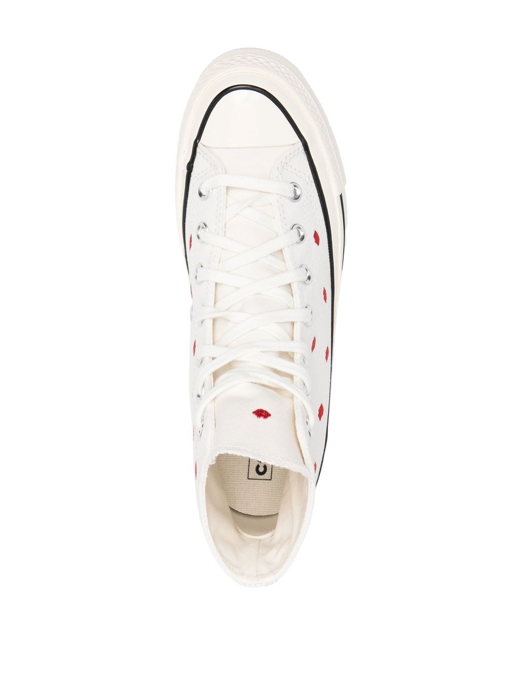 Converse Chuck 70 Hi embroidered-lips Sneakers - Farfetch