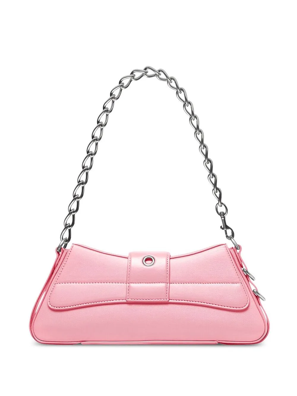 Balenciaga Lindsay leren schoudertas - Roze