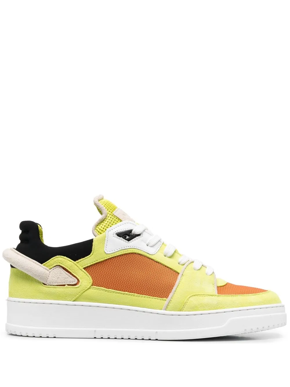 

Buscemi tenis altos con diseño color block - Amarillo