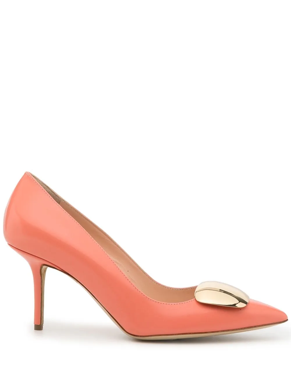 

Rupert Sanderson Henna 80mm pumps - Orange