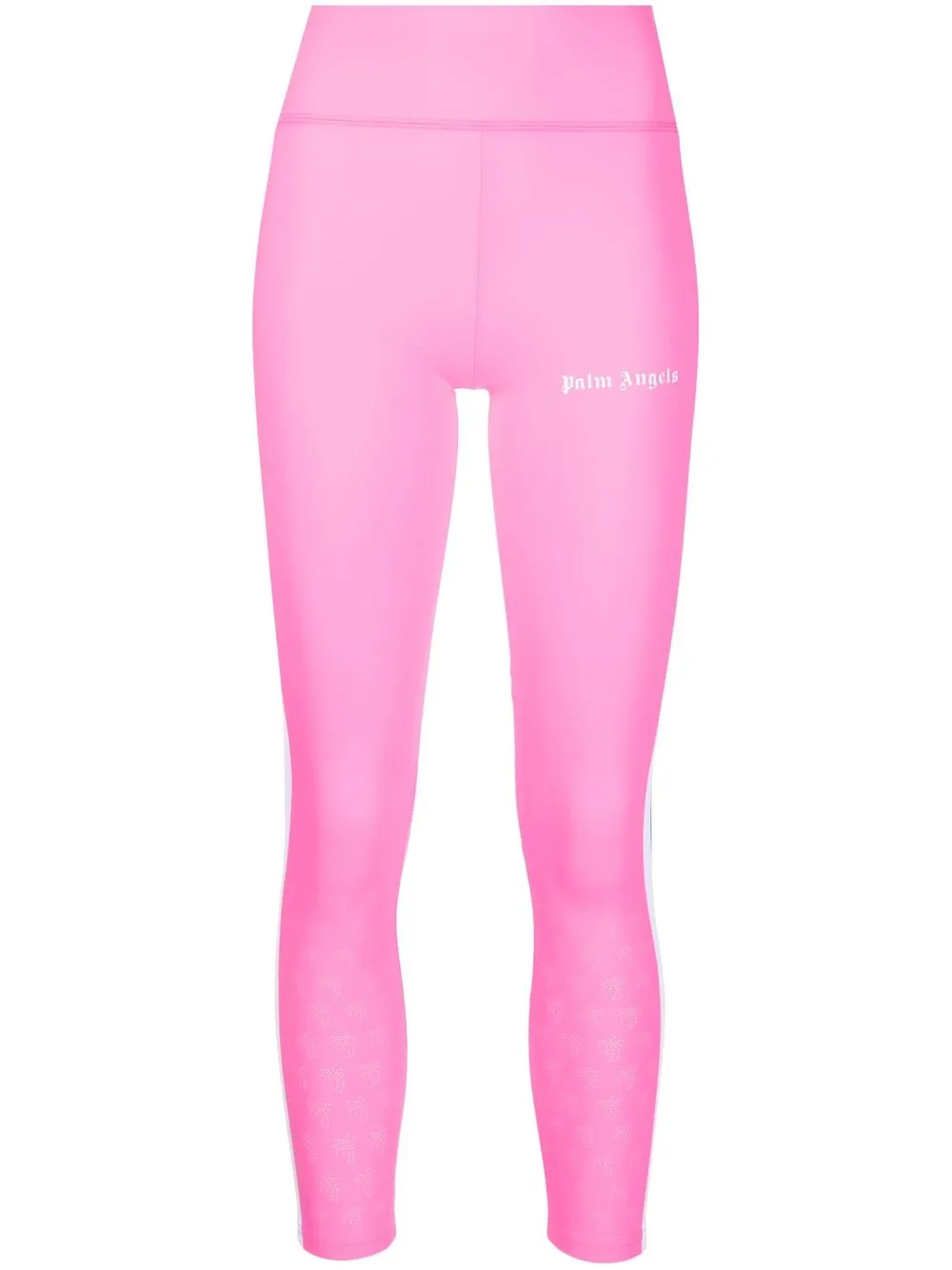 

Palm Angels high-waisted track leggings - Pink