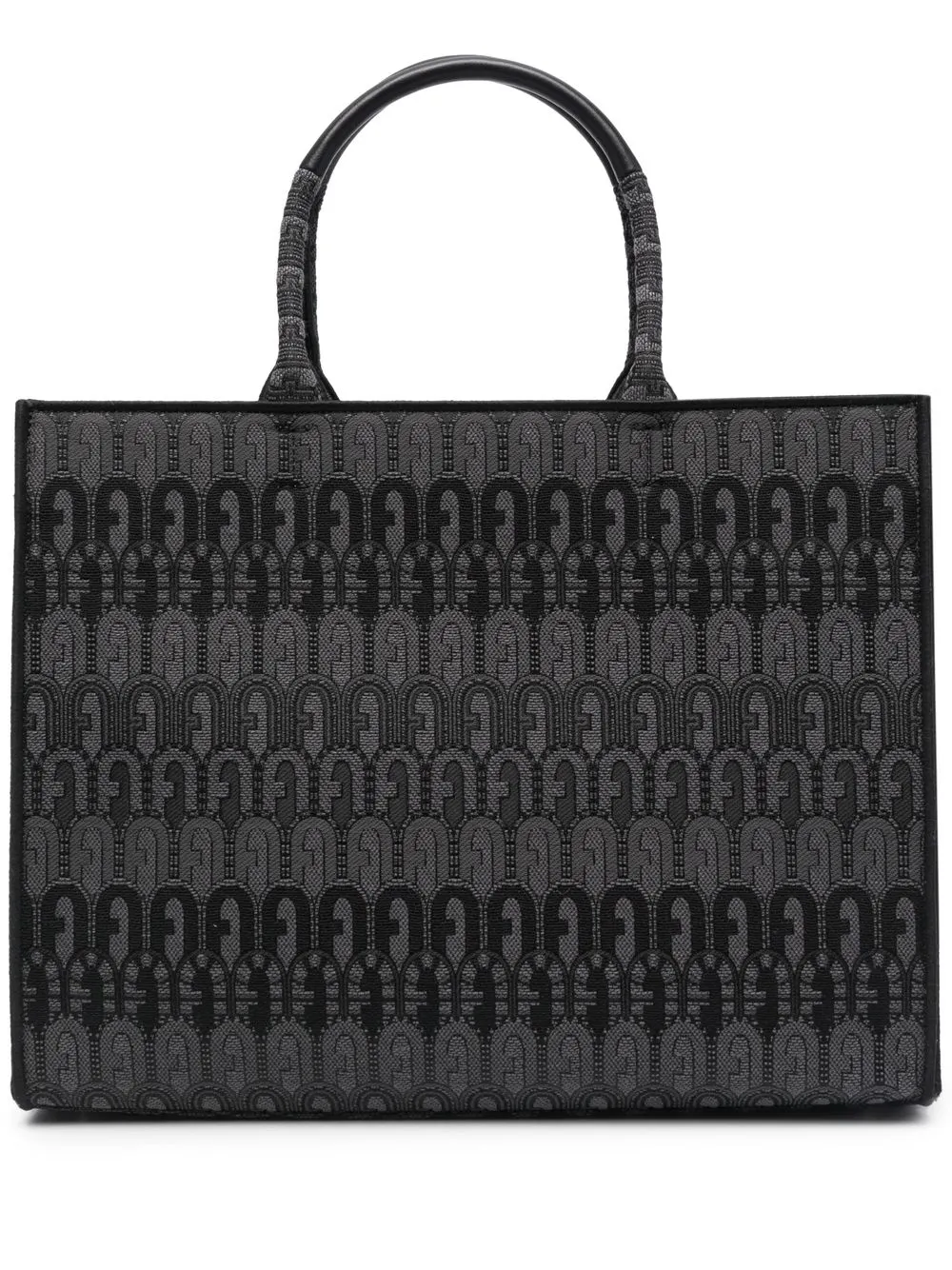 

Furla Opportunity monogram-jacquard tote bag - Grey