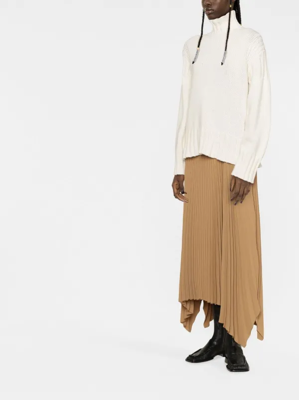 Jil Sander タートルネック カシミアセーター | ホワイト | FARFETCH JP