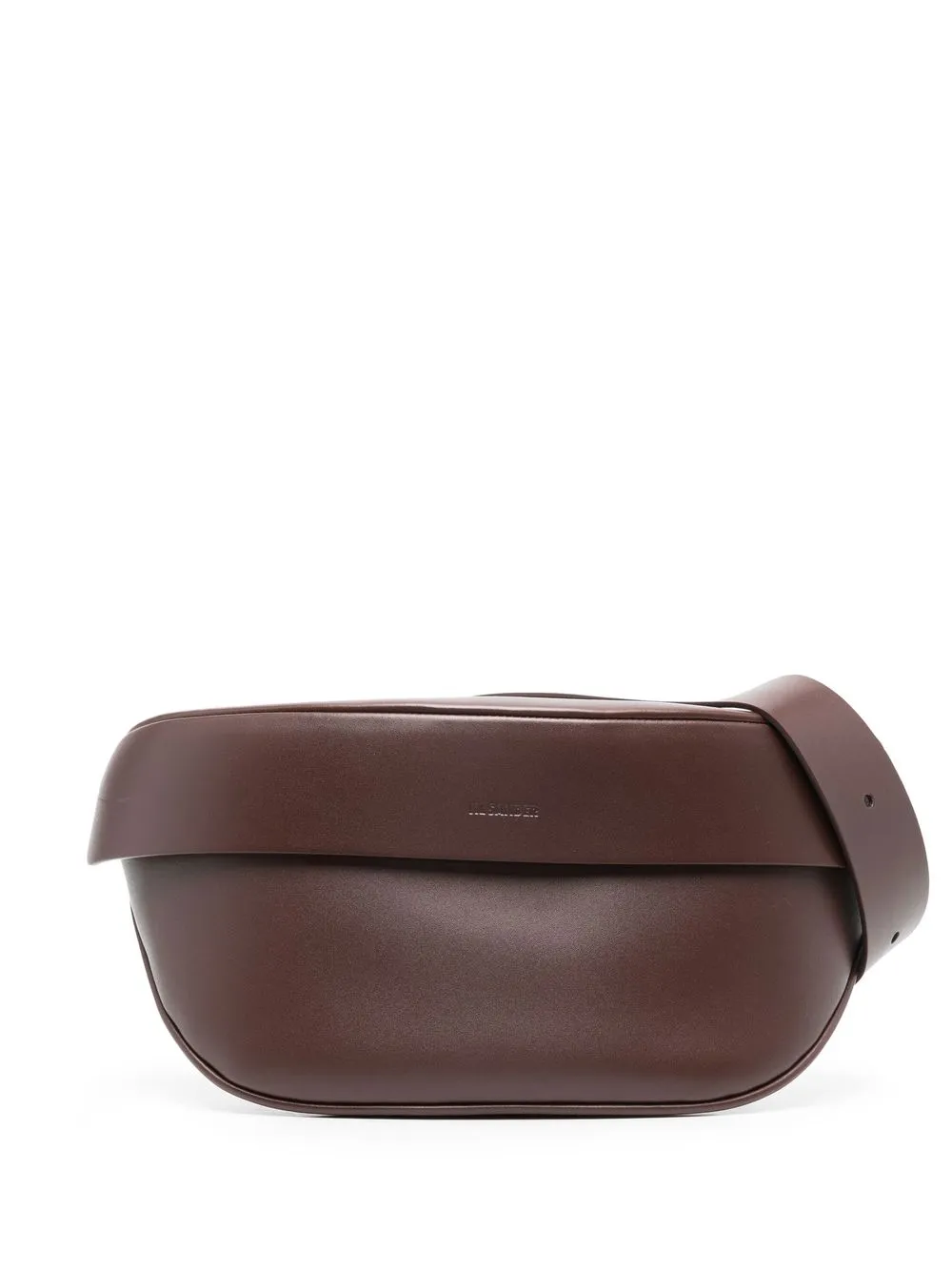 

Jil Sander logo-embossed leather belt bag - Brown