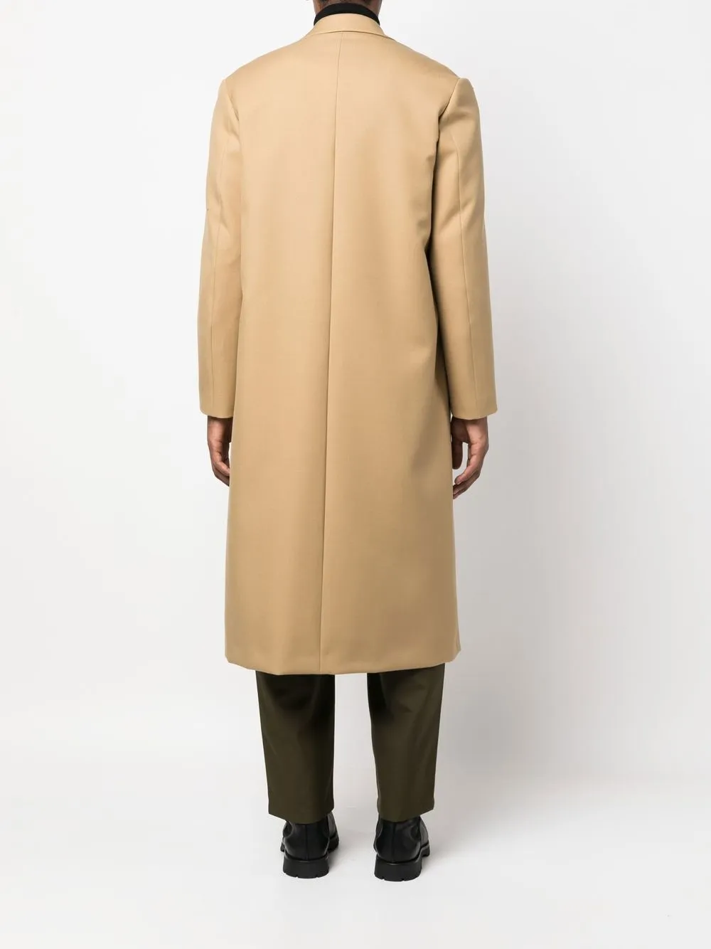 image 4 of jil sander 单排扣羊毛外套