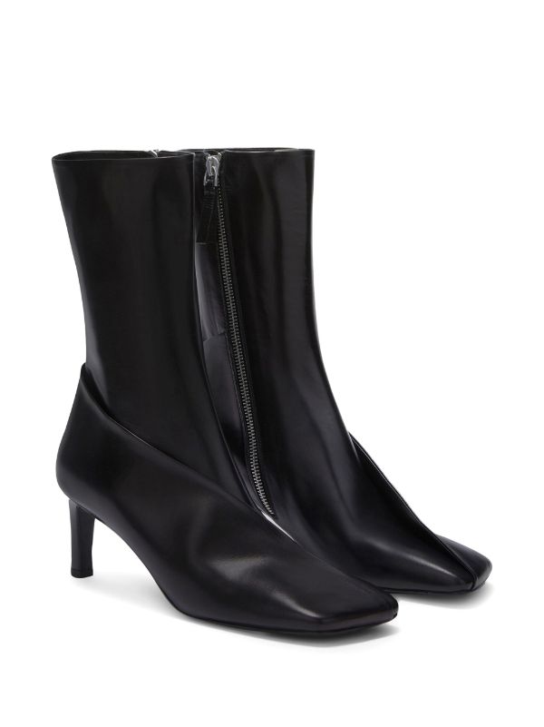 Jil Sander square-toe Ankle Boots - Farfetch