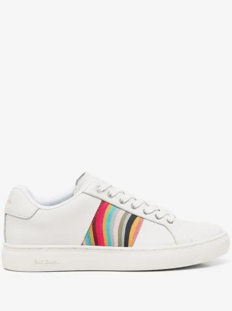 Paul Smith stripe detail lace-up sneakers