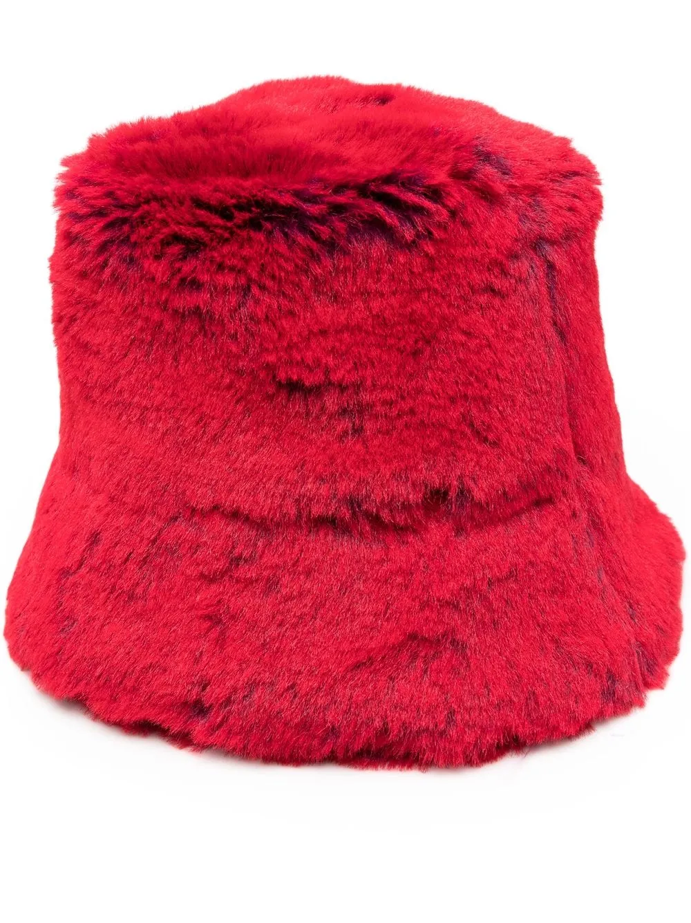 

Viktor & Rolf gorro de pescador de pelo artificial - Rojo