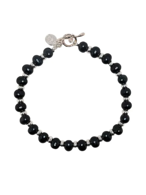 DOWER AND HALL Perlenarmband mit Knebelverschluss