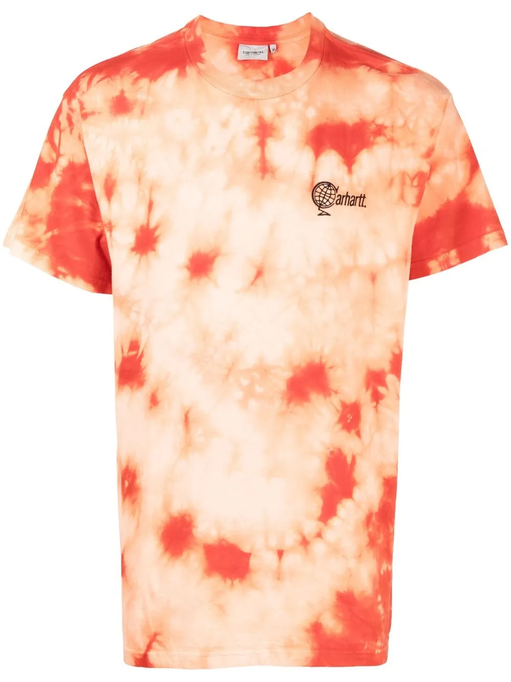 

Carhartt WIP playera con estampado tie-dye - Naranja