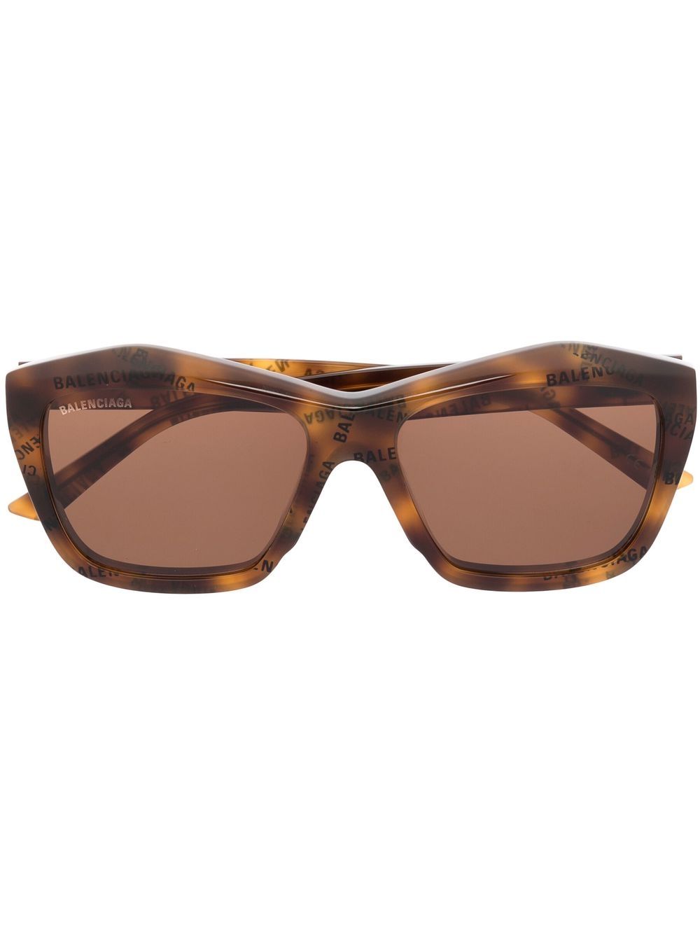 Balenciaga Eyewear square-frame sunglasses - Brown