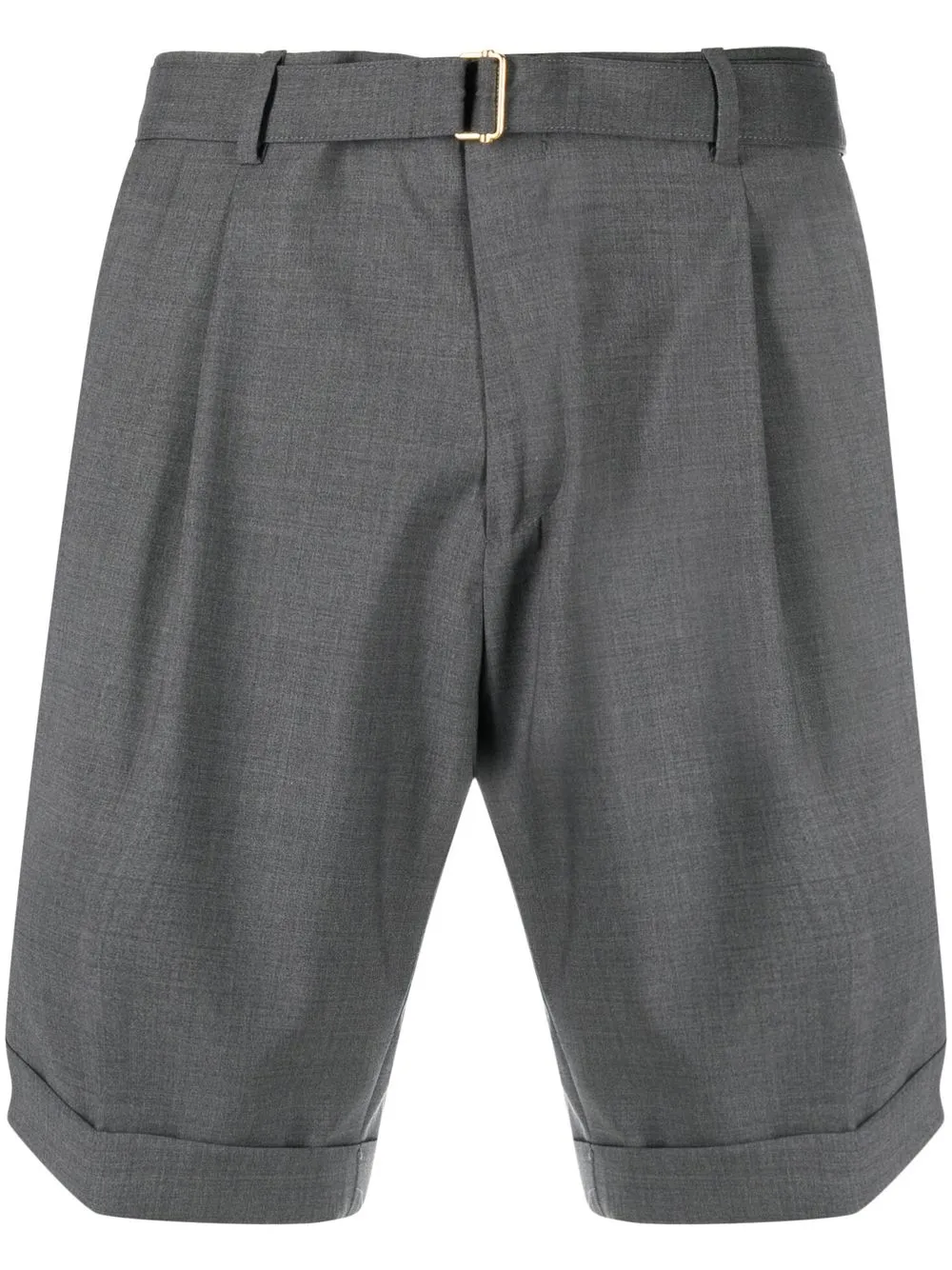 

Briglia 1949 belted tailored shorts - Grey