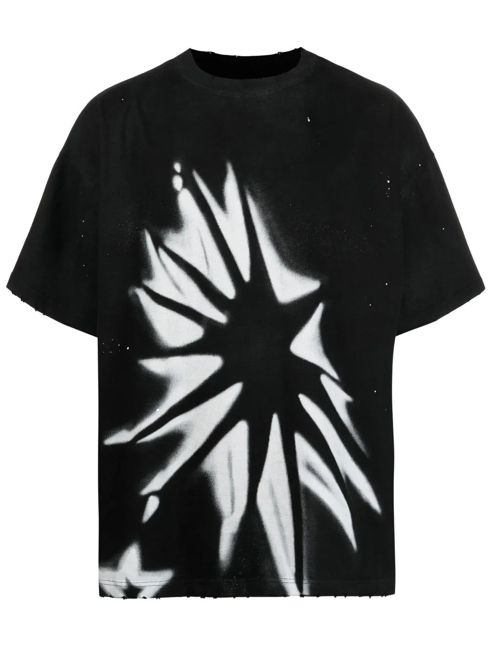 

We11done graphic-print cotton T-Shirt - Black