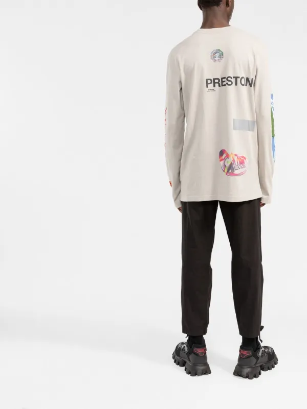 Heron Preston OS Global Collage ロングTシャツ | ニュートラル 