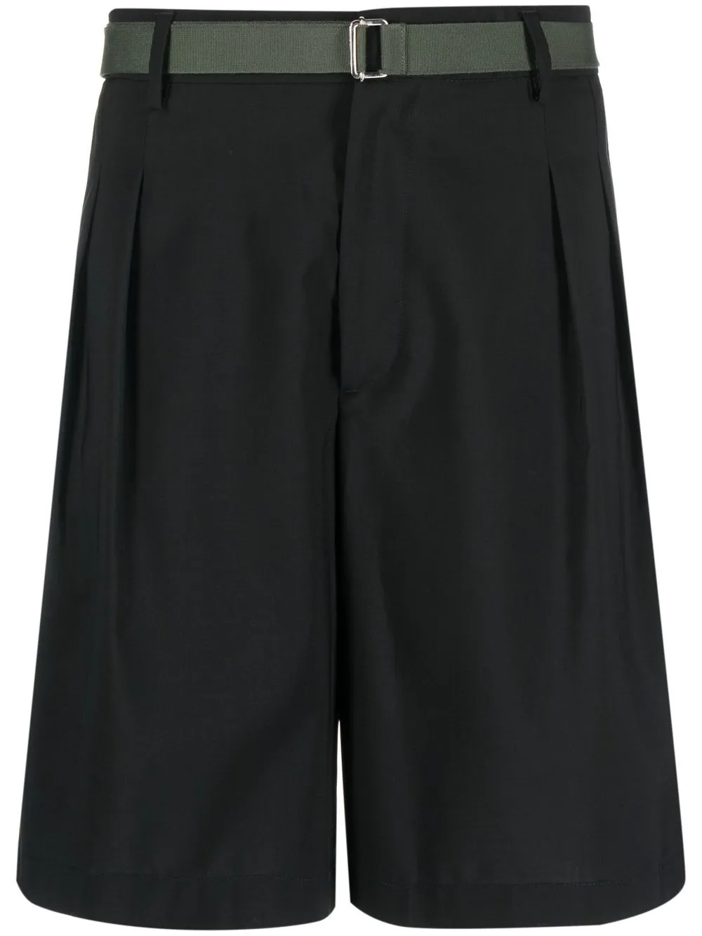 

Low Brand virgin-wool tailored shorts - Black