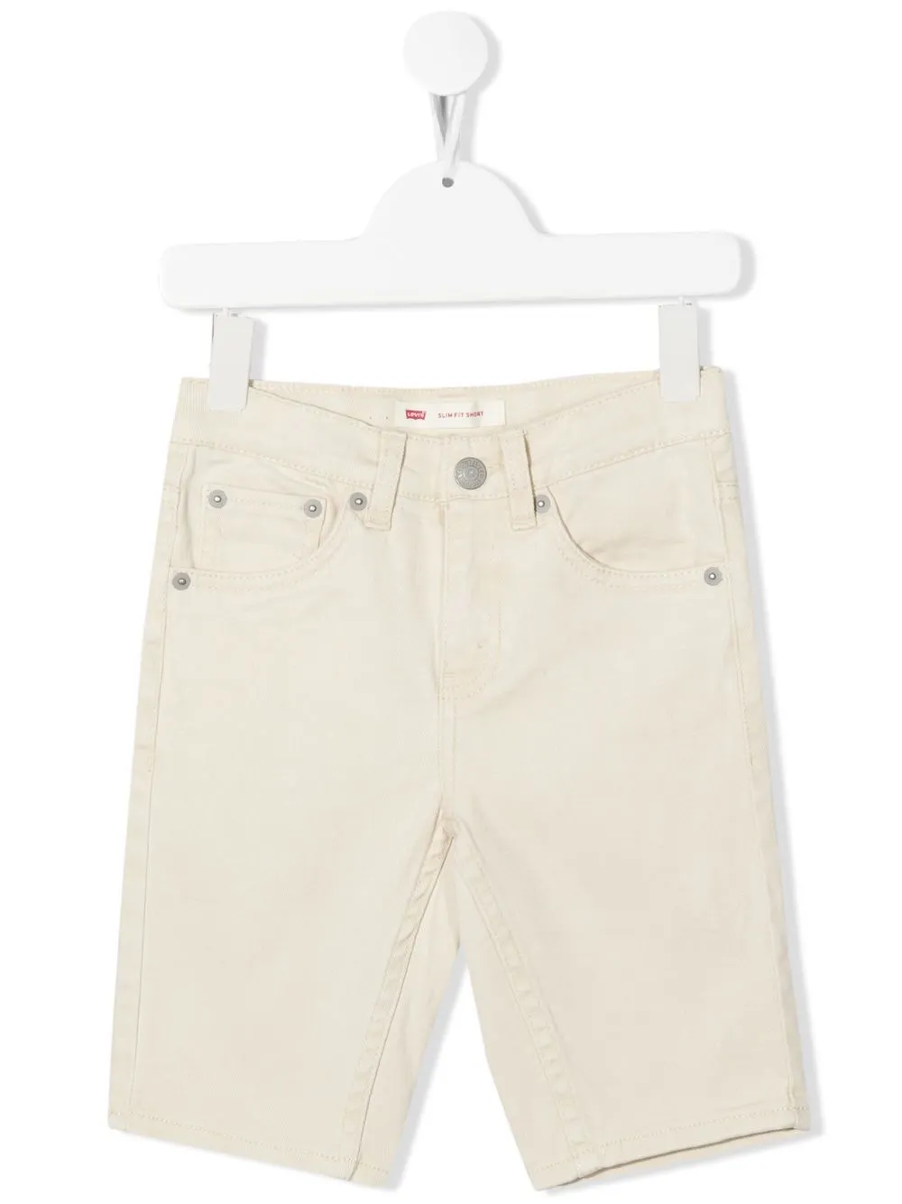 

Levi's Kids shorts de mezclilla slim - Neutro