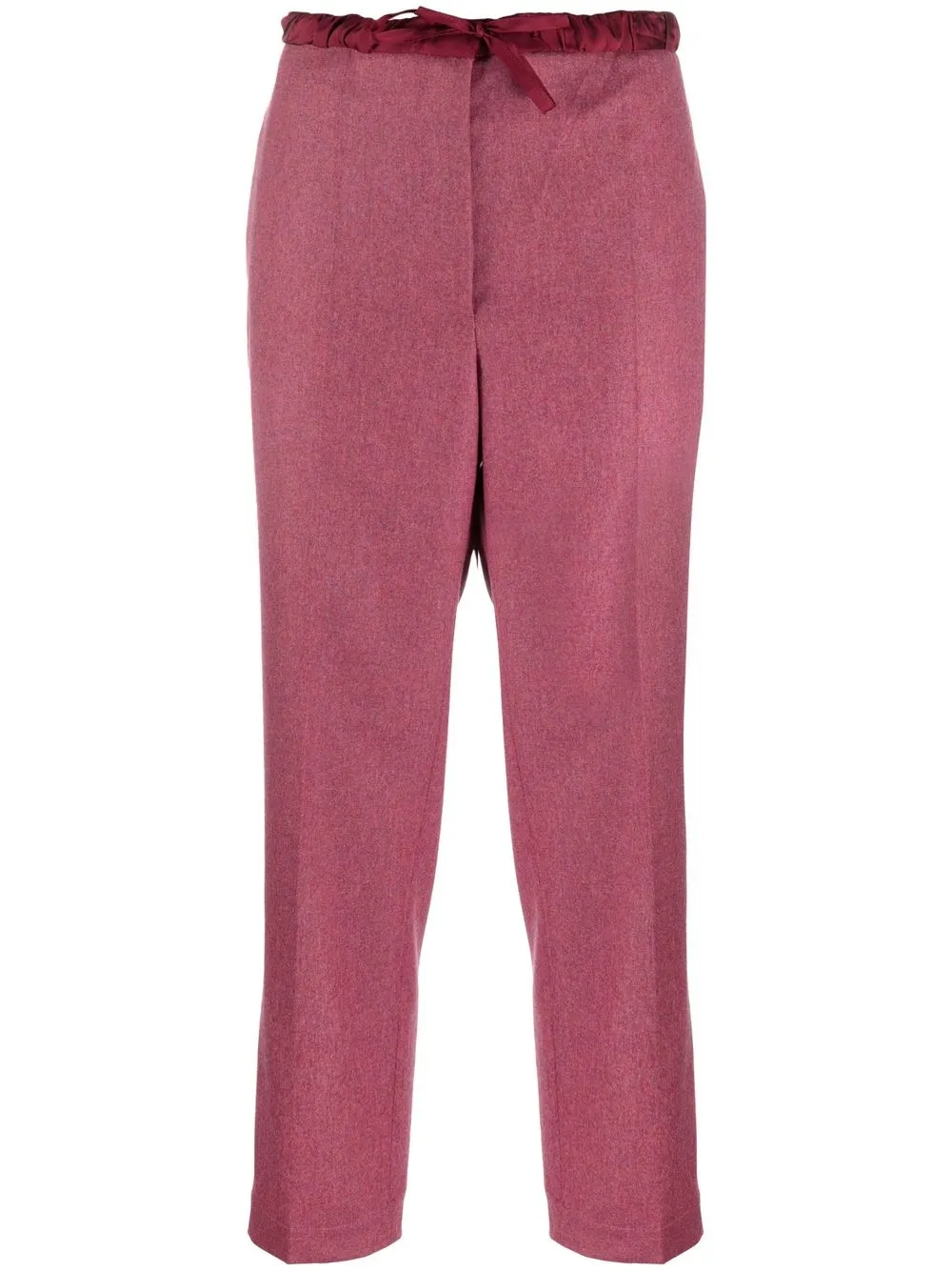 

Jil Sander cropped wool trousers - Pink