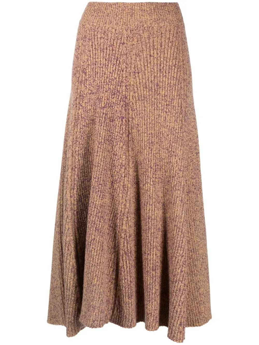 

Jil Sander high-waisted knitted skirt - Yellow