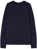 Jil Sander fine-knit wool jumper - Blue