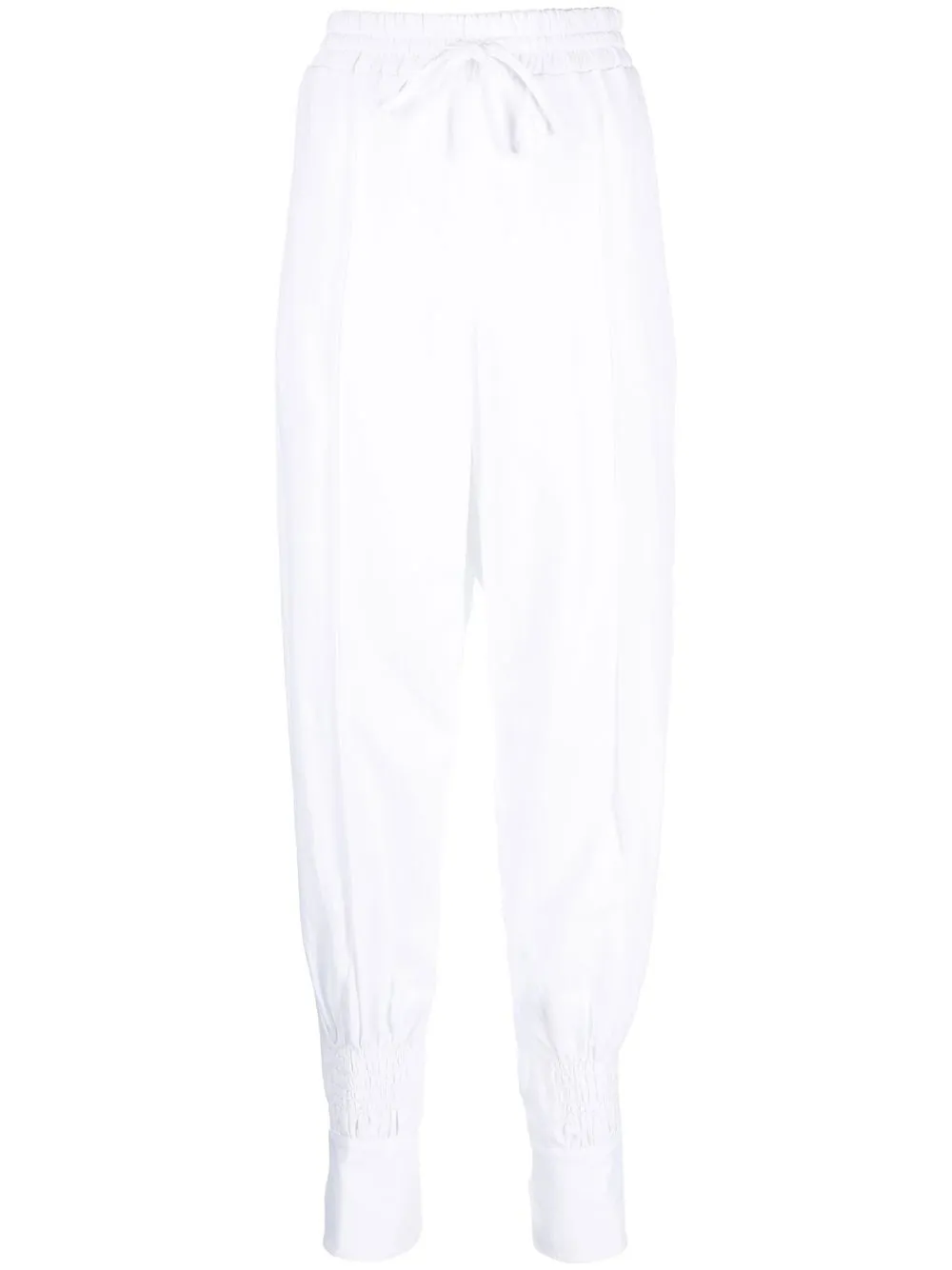 

Jil Sander pantalones ajustados con tiro alto - Blanco