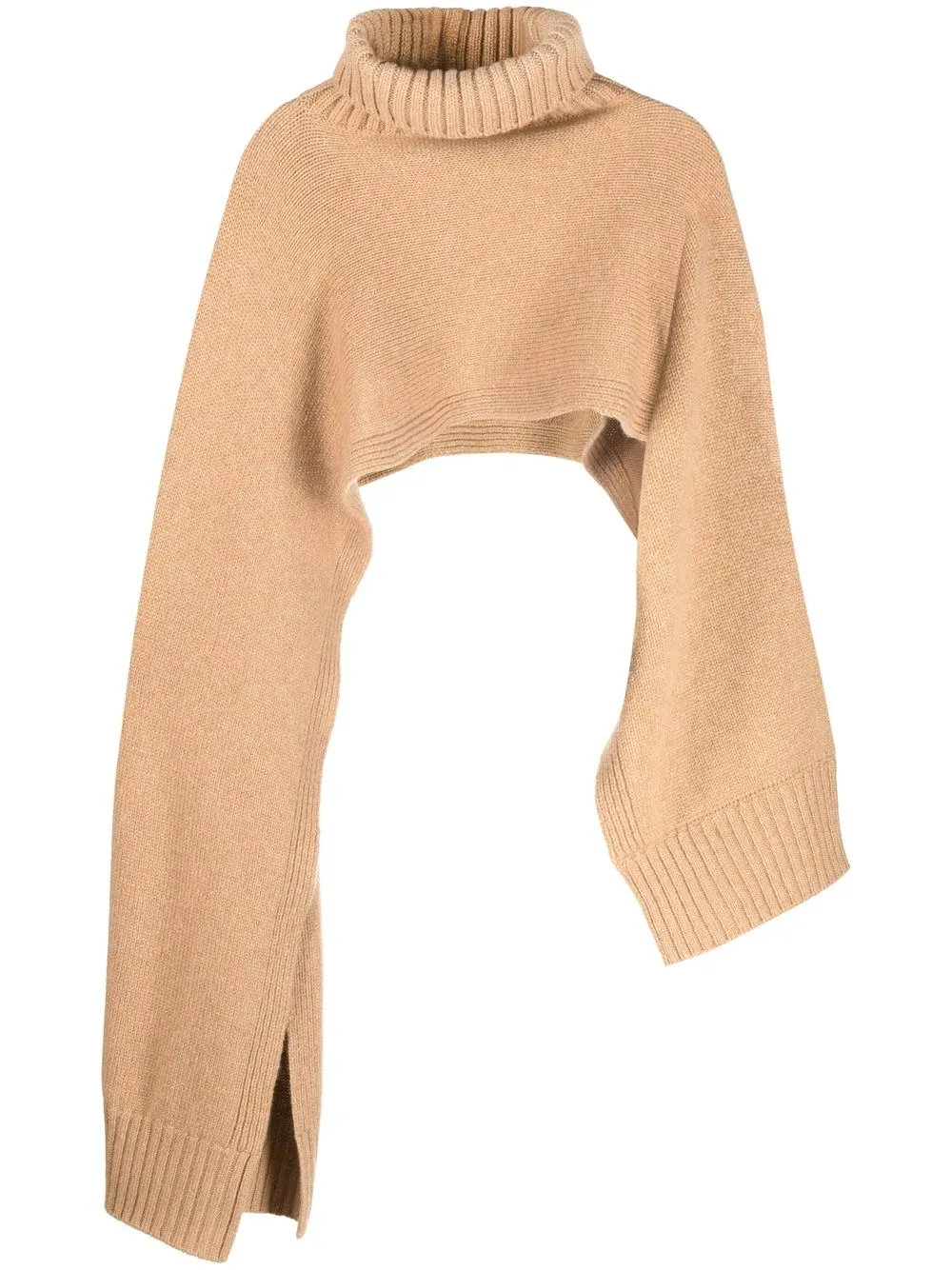 

Jil Sander high-neck cashmere scarf - Neutrals