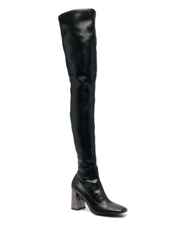 Sergio rossi over sale the knee boots