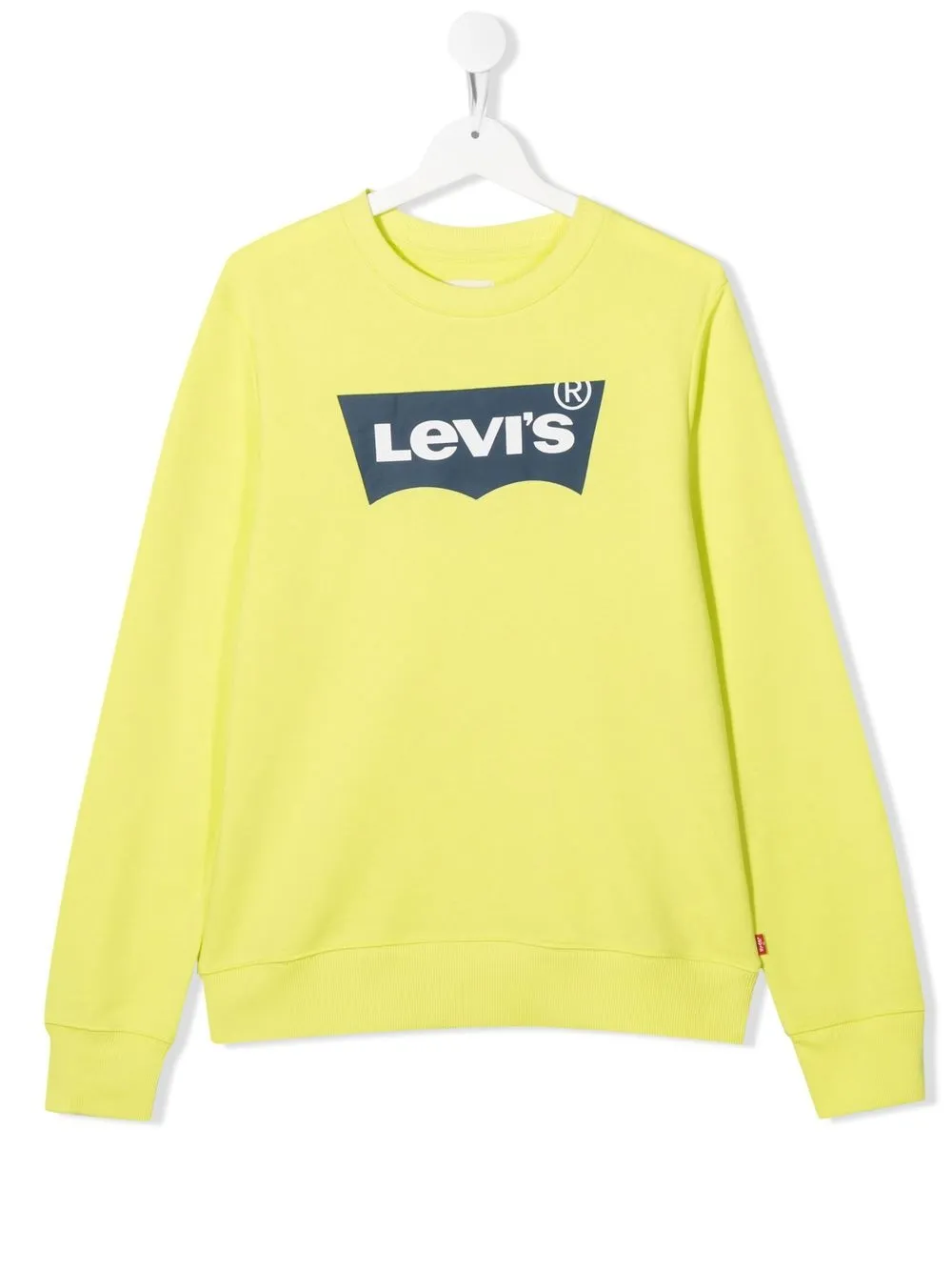 

Levi's Kids sudadera con cuello redondo y logo estampado - Amarillo