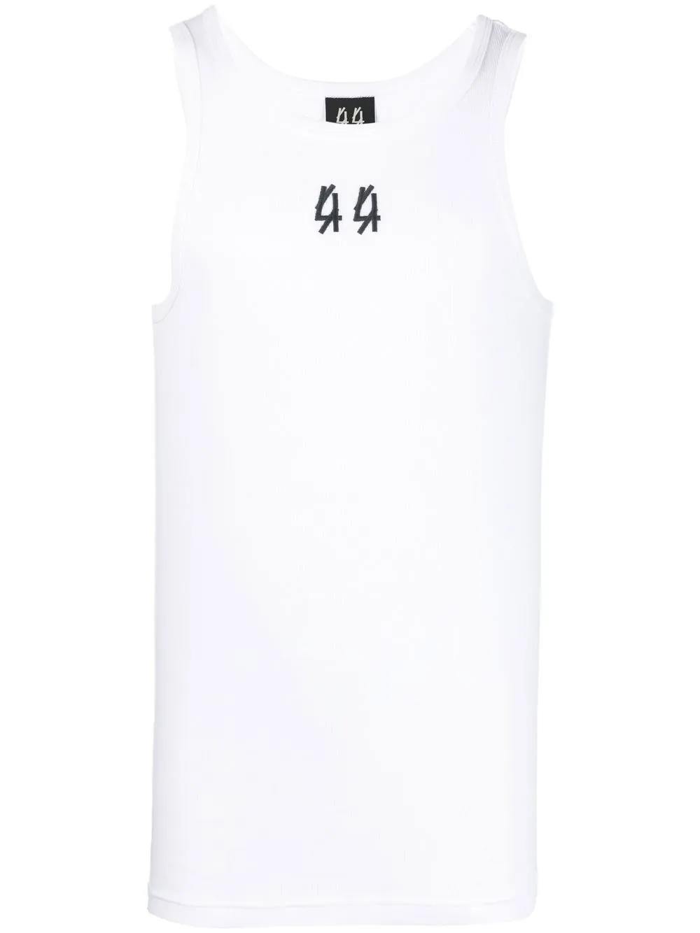 

44 LABEL GROUP camiseta con logo bordado - Blanco