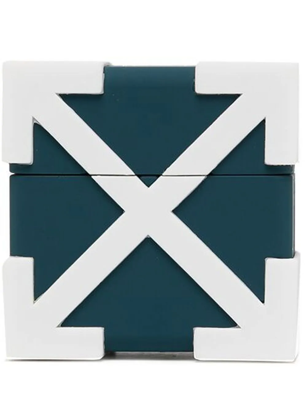 

Off-White funda para AirPods con motivo Arrows - Verde