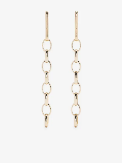 BEATRIZ PALACIOS chain-link drop earrings