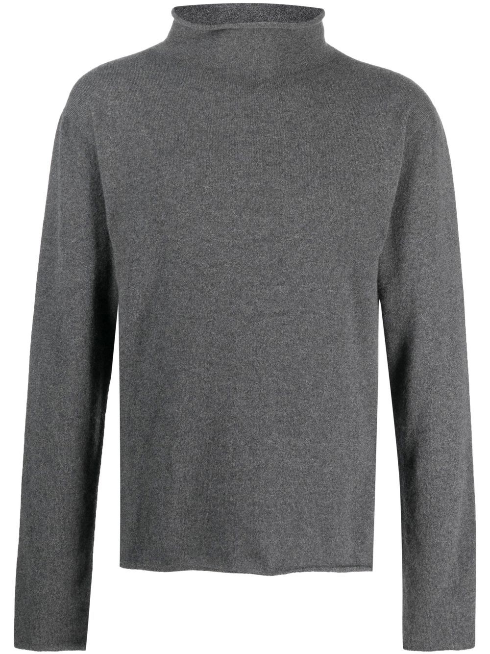 Jil Sander cashmere-knit roll-neck jumper - Grey