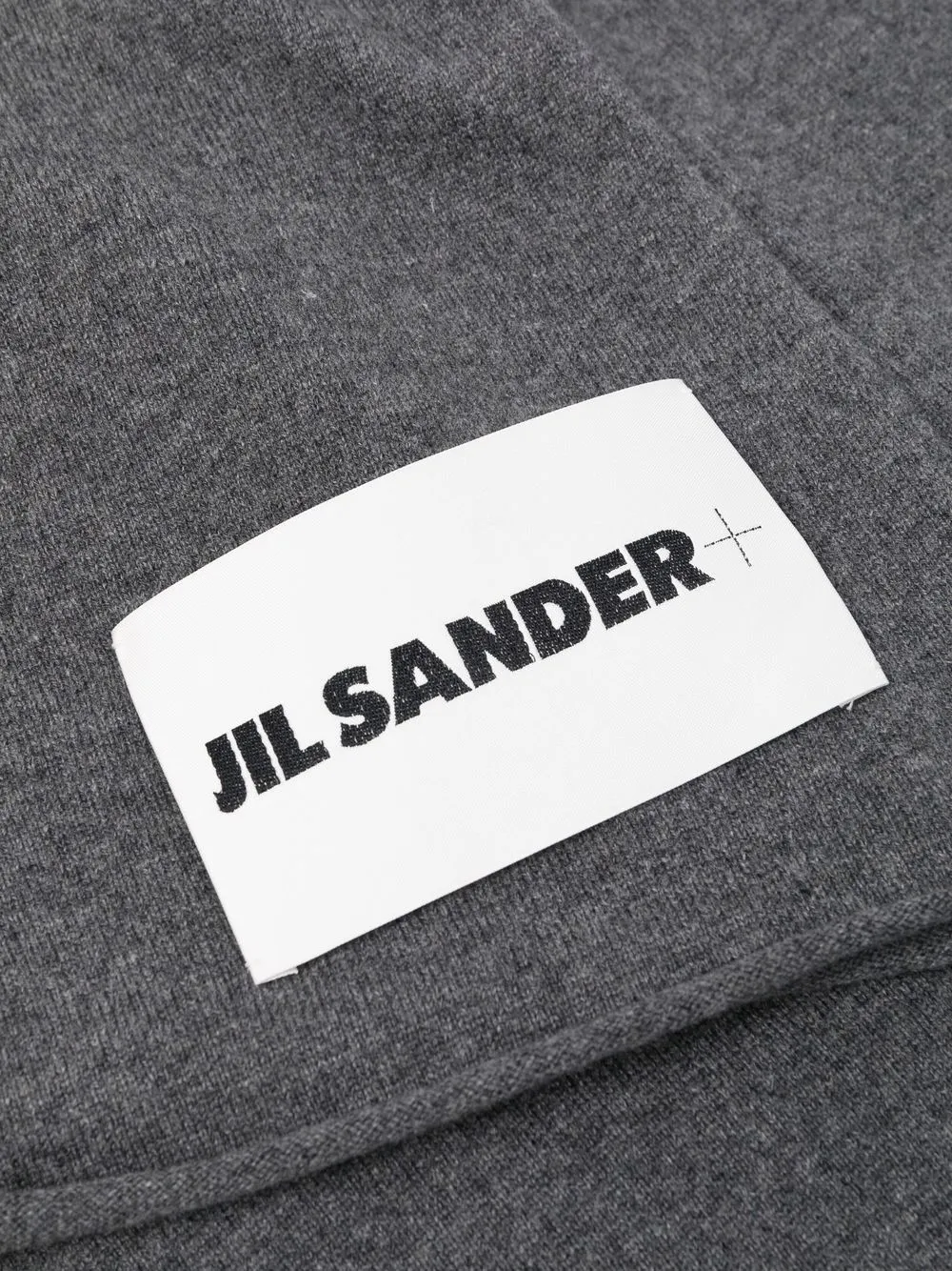 Jil Sander Cashmere logo-patch Scarf - Farfetch