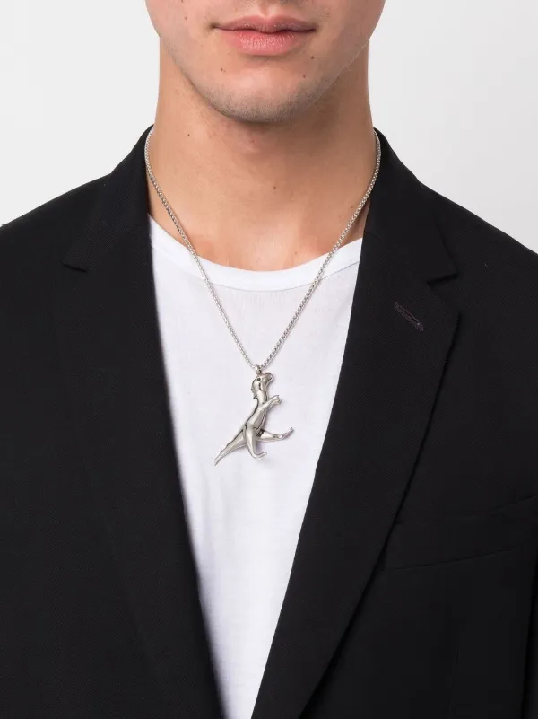 Jil Sander Dinosaur Pendant Necklace 