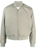 Jil Sander zip-fastening bomber jacket - Green