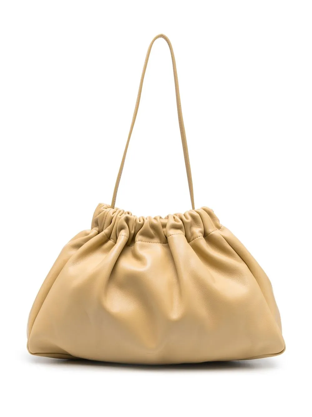 

Jil Sander Scrunch clutch bag - Neutrals