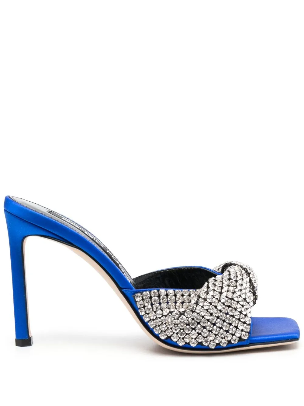 

Sergio Rossi crystal-embellished sandals - Blue