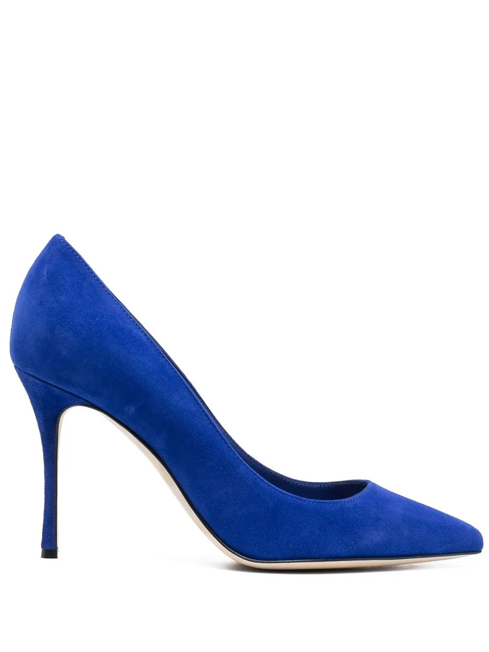 

Sergio Rossi Godiva 100mm suede pumps - Blue