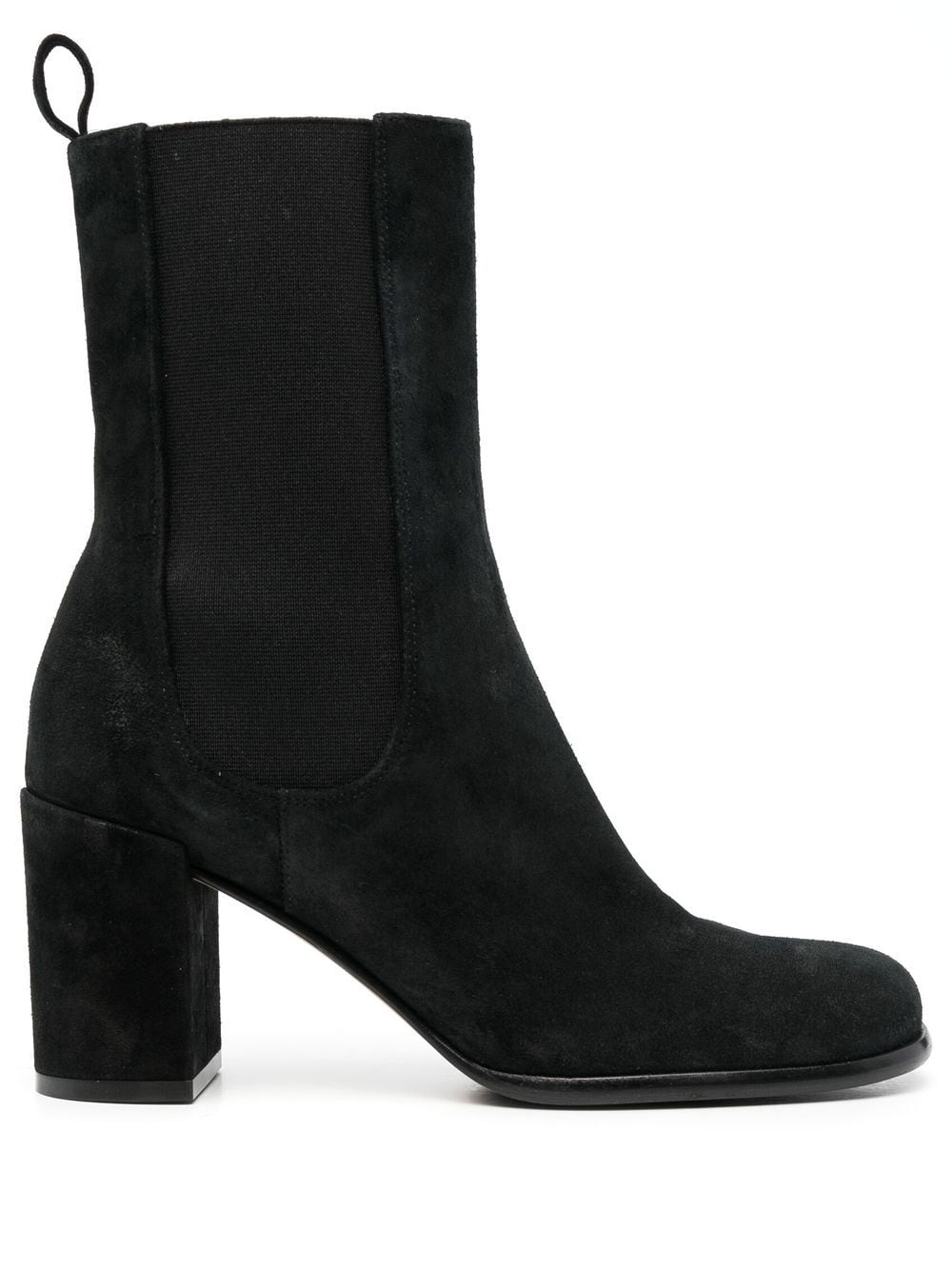 Sergio Rossi Sr Aden 80mm Ankle Boots In Black
