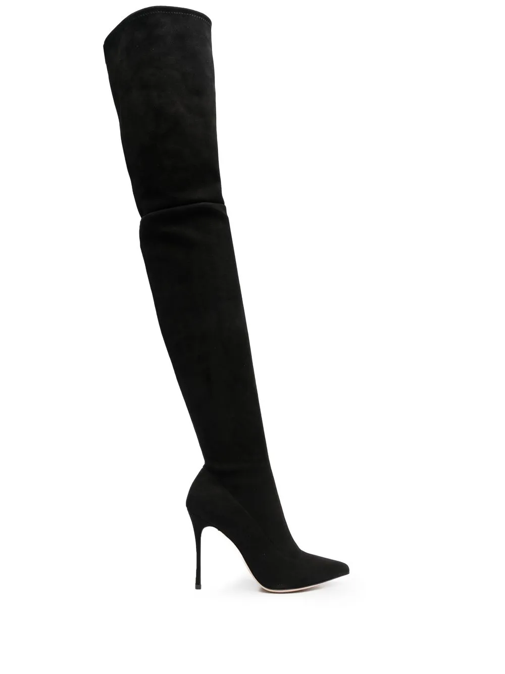 

Sergio Rossi 100mm Godiva over-the-knee boots - Black