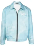 MSFTSrep logo print lightweight jacket - Blue