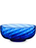 Dolce & Gabbana Murano glass hand-blown ice cream bowls (set of two) - Blue