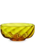 Dolce & Gabbana Murano glass hand-blown ice cream bowls (set of two) - Yellow