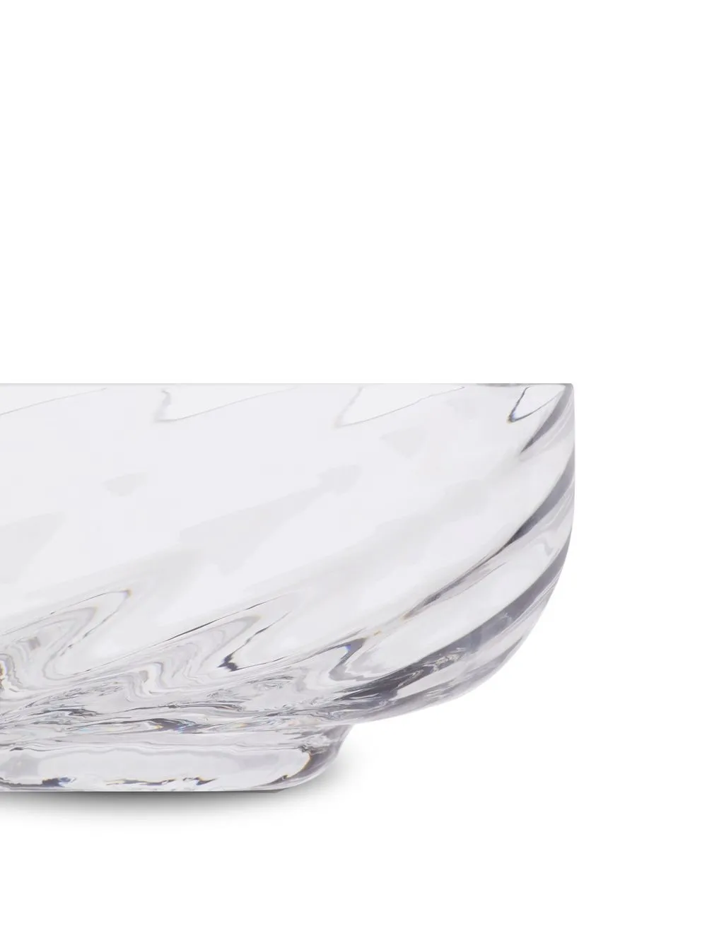 Dolce & Gabbana Set Of Two Murano Glass Ice-cream Bowls In White