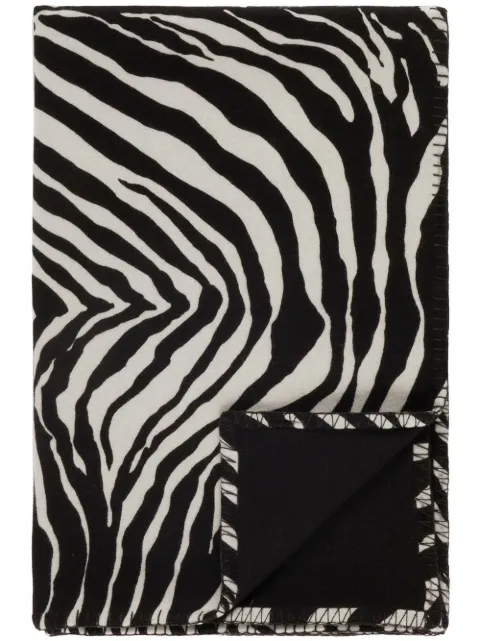 Dolce & Gabbana zebra-print rectangular blanket