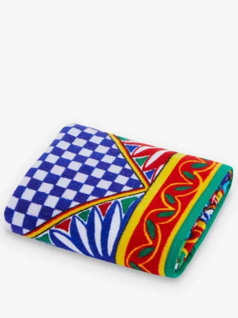 Dolce & Gabbana Carretto Siciliano foulard-print guest towel 