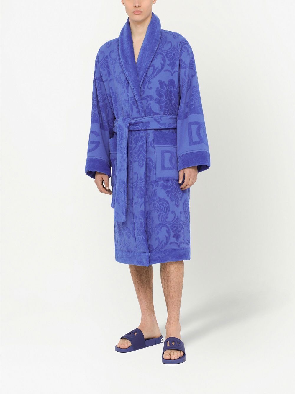 Image 2 of Dolce & Gabbana long sleeve bathrobe