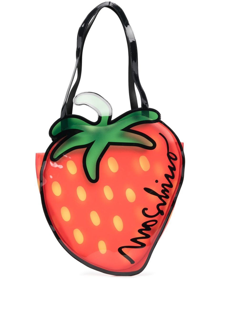 Moschino strawberry-shaped Logo Shoulder Bag - Farfetch