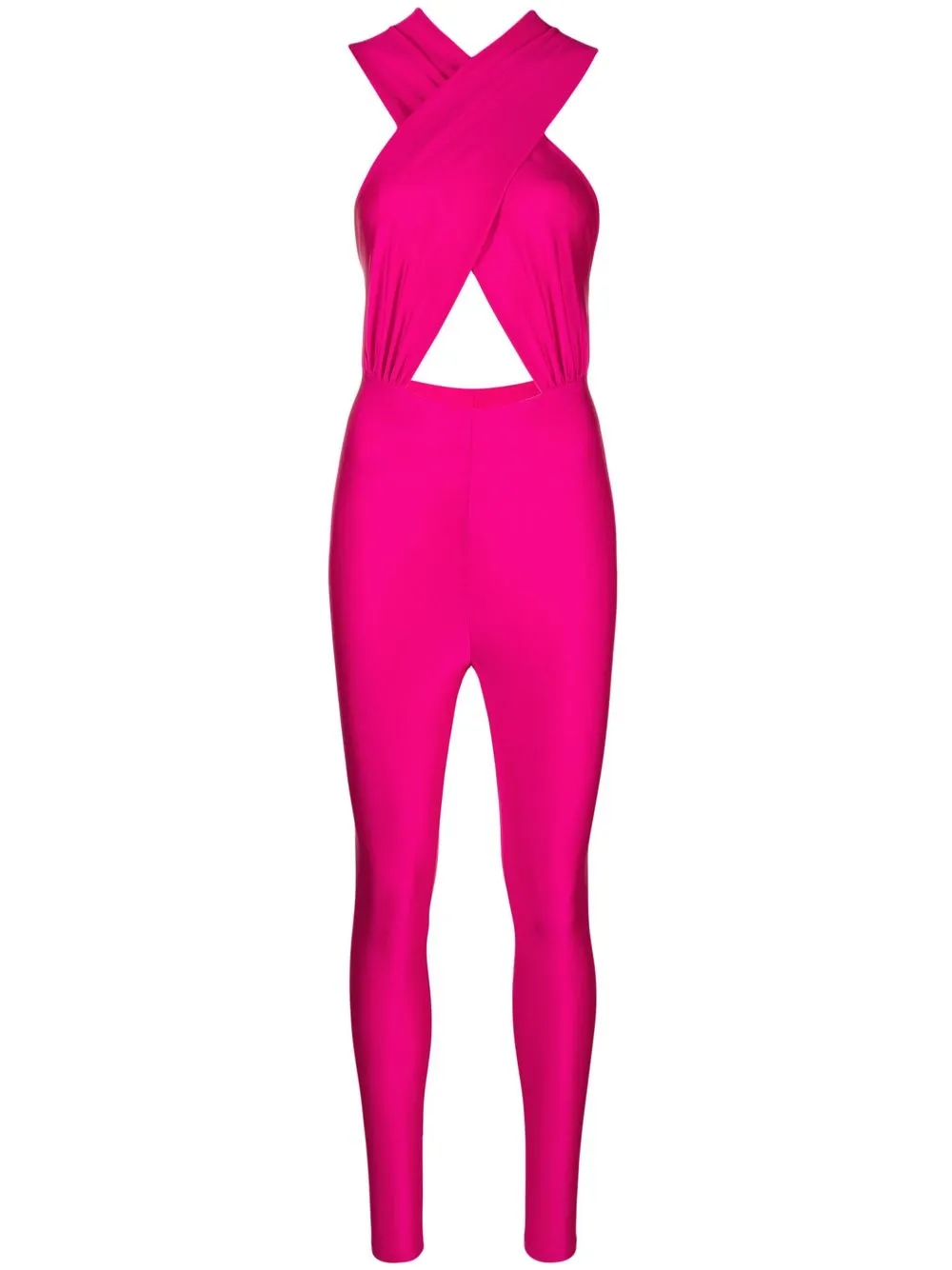 

THE ANDAMANE Hola halterneck stretch jumpsuit - Pink