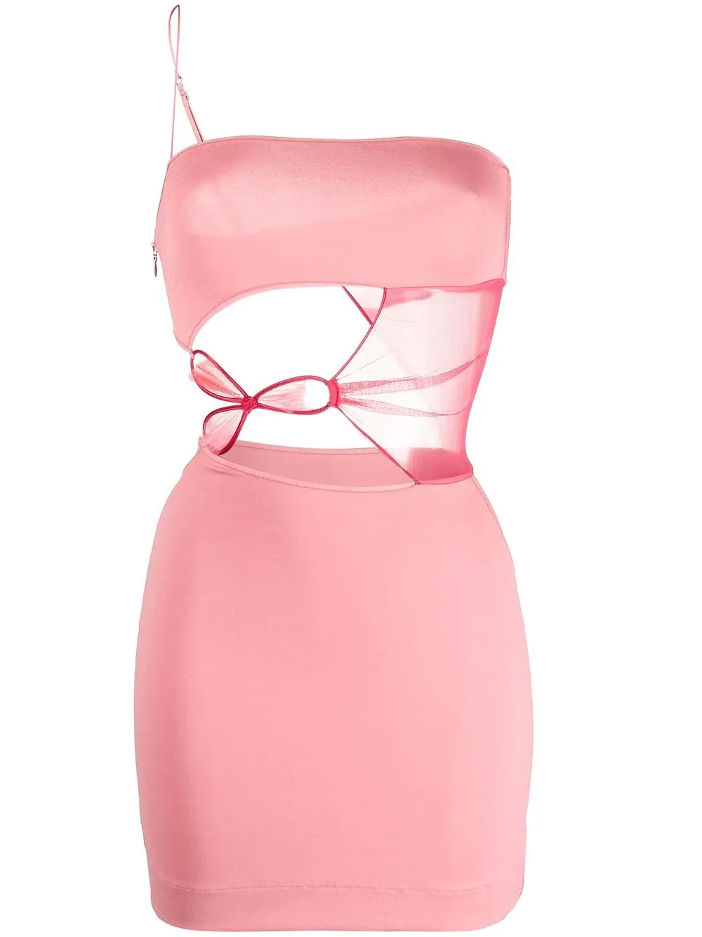 

Nensi Dojaka cut-out detail mini dress - Pink